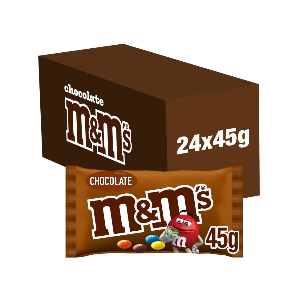 M&M Milk Chocolate 24 x 45g