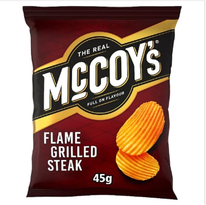 McCoys Flame Grilled Steak 36 x 45g