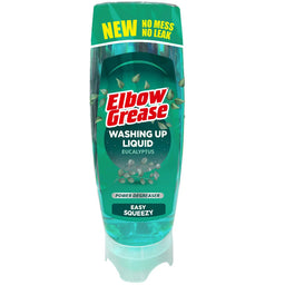 Elbow Grease Stand Up No Mess-No Leak Bottle Washing Up Liquid 450ml