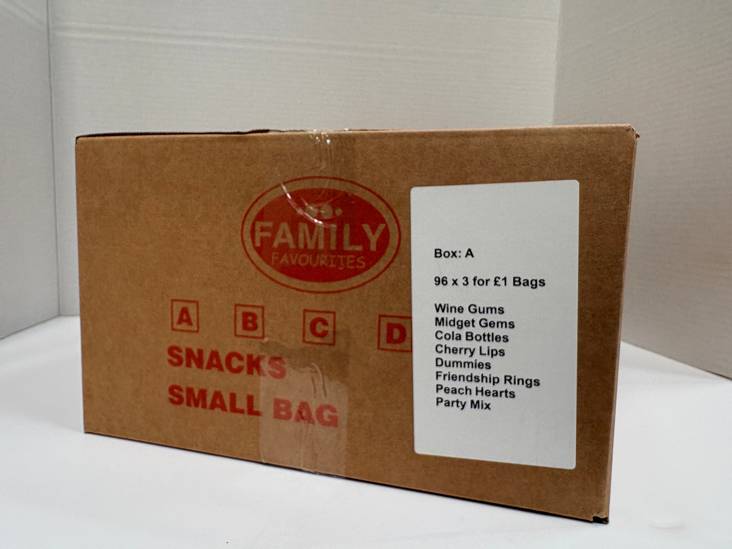 Family Favourites 3 for £1 Sweet Bags- Box A