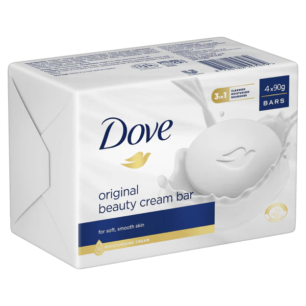 Dove Bar Beauty Cream 4pk